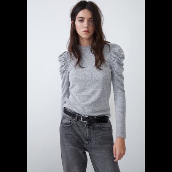 zara soft feel sweatshirt